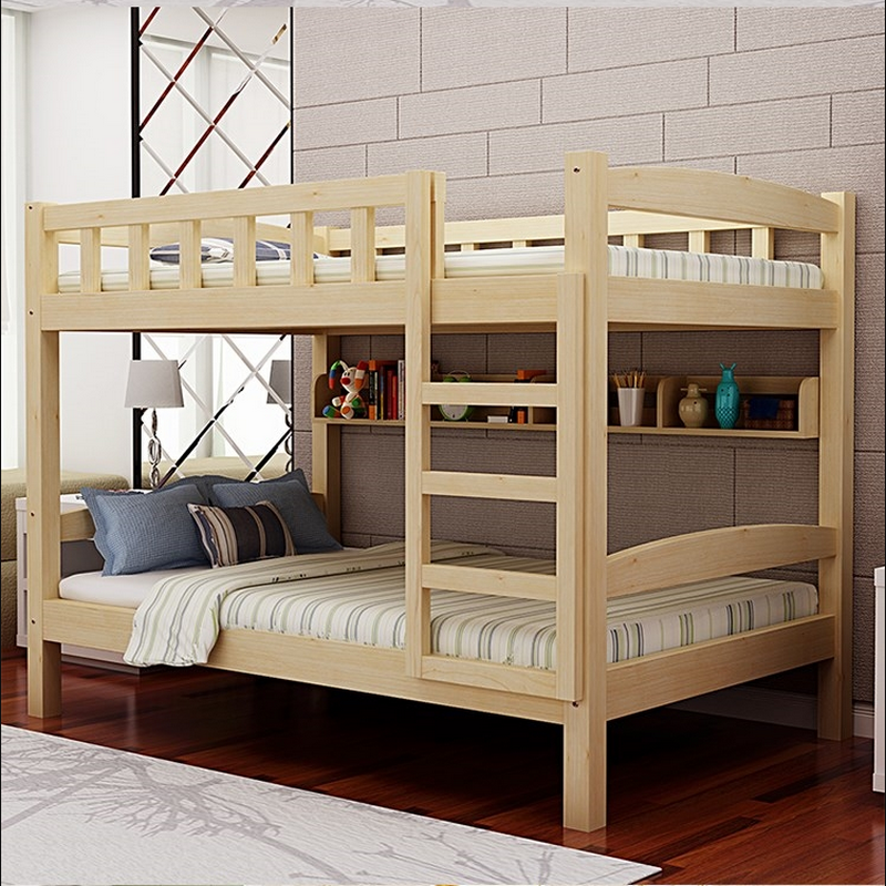 逐鹿中原全实木儿童床双层床上下床高低床子母床sh747上下铺床