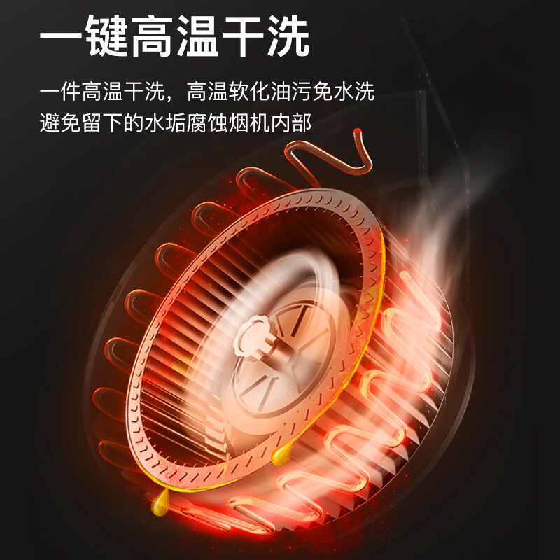 创维吸油烟机 Y101 侧吸式油烟机家用 18立方爆炒大吸力自清洗挥手控制 700mm小尺寸厨房烟机高清大图