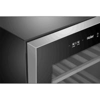 海尔(Haier) JC-220(BD) 220升 恒温红酒柜 葡萄酒储藏立式冰柜 家用冷柜冰吧 饮料冷藏展示柜 侧开门