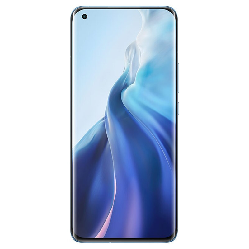 [二手9成新]小米11 蓝色 8G+256G 全网通安卓手机 6.81英寸曲屏骁龙888 双卡拍照娱乐备用5G手机