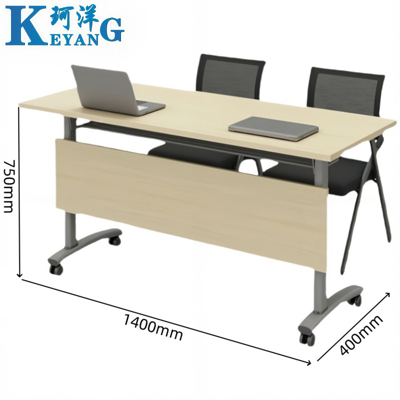 珂洋 培训桌 1.4米(一桌两椅) 套高清大图