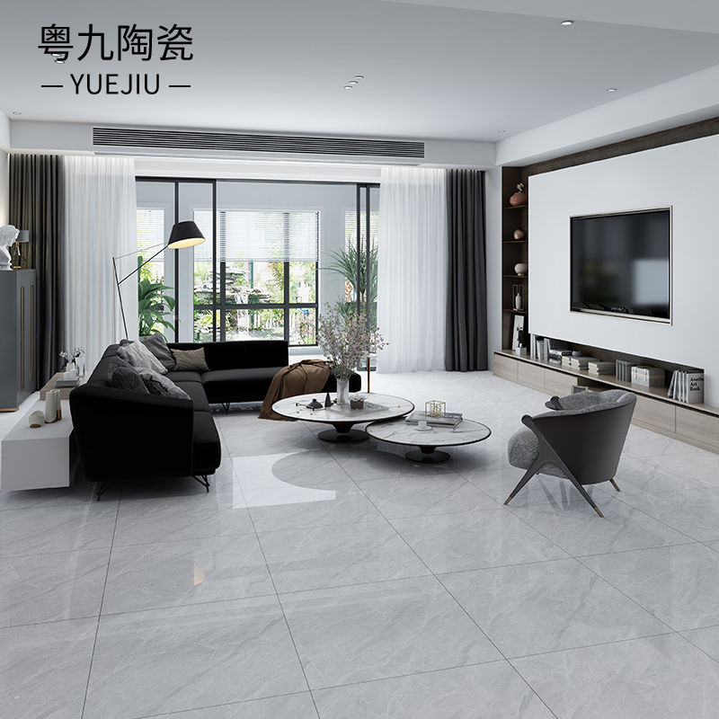 8713 佛山负离子通体大理石瓷砖800x800客厅防滑地板砖现代简约地砖