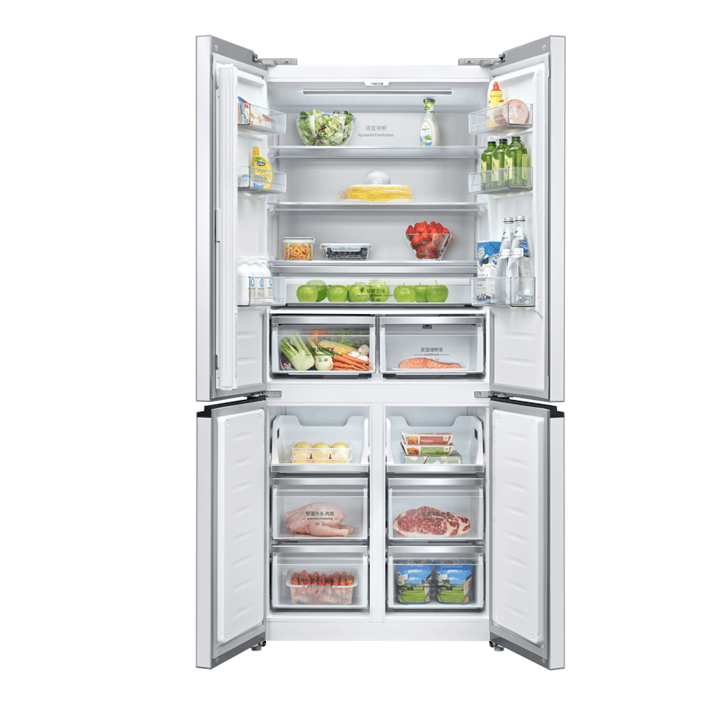 西门子[重磅新品]十字对开门503升平嵌冰箱大容量存储 抗菌净味 智能抗冷凝技术三种变温储鲜玻璃面板KC88EA420C图片
