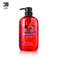 日本进口蝶印马油保湿修复洗发水600ml