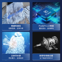 [咨询有惊喜]松下(Panasonic) 8公斤全自动家用波轮节能洗脱一体波轮洗衣机 XQB80-TGEBA