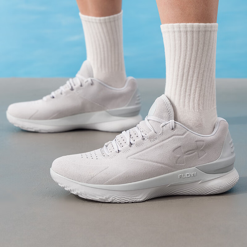 安德玛(Under Armour)男鞋女鞋新款运动鞋CURRY 1比赛训练缓震耐磨透气篮球鞋3027603-200 ZP高清大图