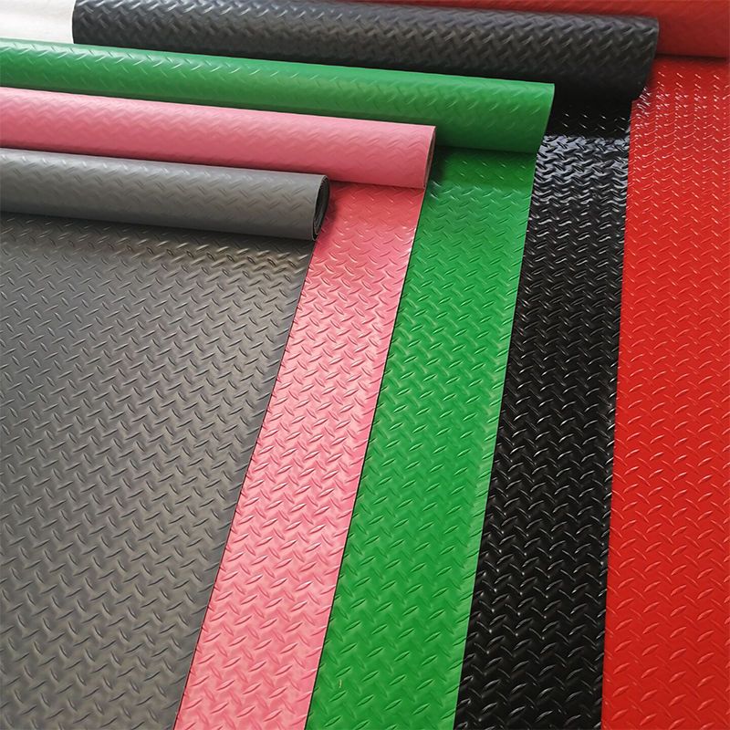 pvc防水塑料地毯防滑垫车间厨房垫子浴室门垫地胶塑胶地板垫