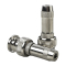 博扬 BNC头2M两兆Q9头 E1接线头 DDF射频线插头同轴SYV-75-2-2电缆连接器 10个装BY-Q9-