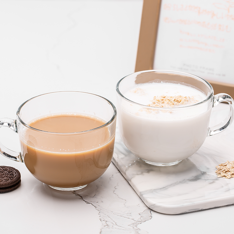 青苹果玻璃杯咖啡杯对杯玻璃水杯情侣杯茶杯