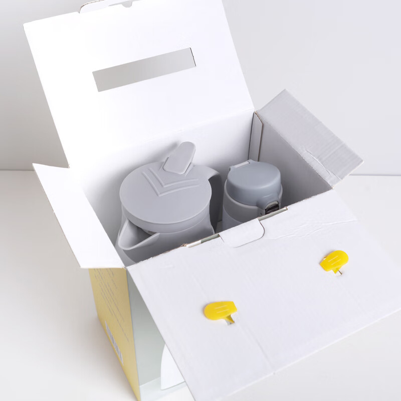 山重山(MOM) 温暖你·保温壶1L+保温杯480ml二件套6029