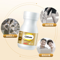 金 钙尔奇(Caltrate)添佳片 钙片 维生素D片 中老年 成人 1.04g*60片*1盒