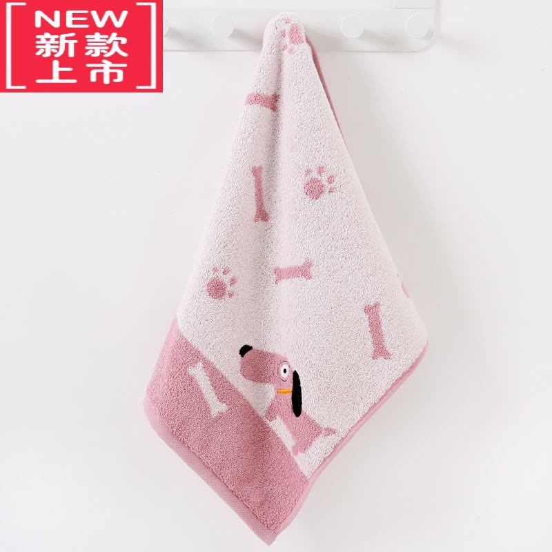 可莉允毛巾浴巾抹手巾 儿童A类面巾洗澡巾挂绳方巾柔软吸图片