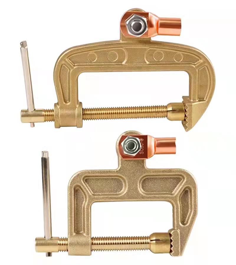 高松takama 电焊机全铜接地线夹C型800A 604118 /1个高清大图