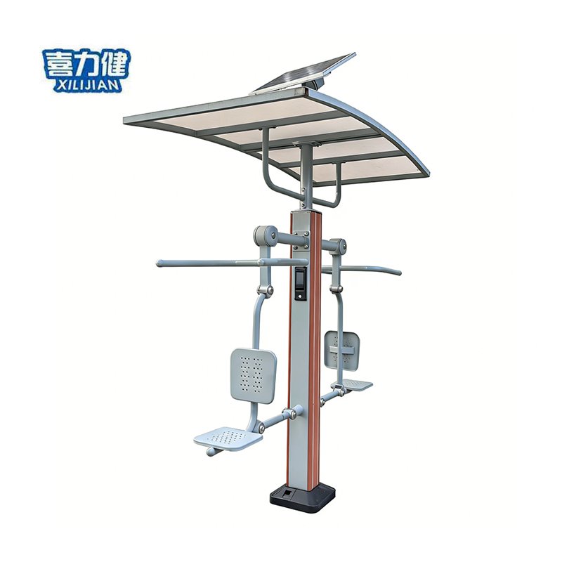 喜力健 双位太阳能坐拉训练器 X-TY04 个高清大图