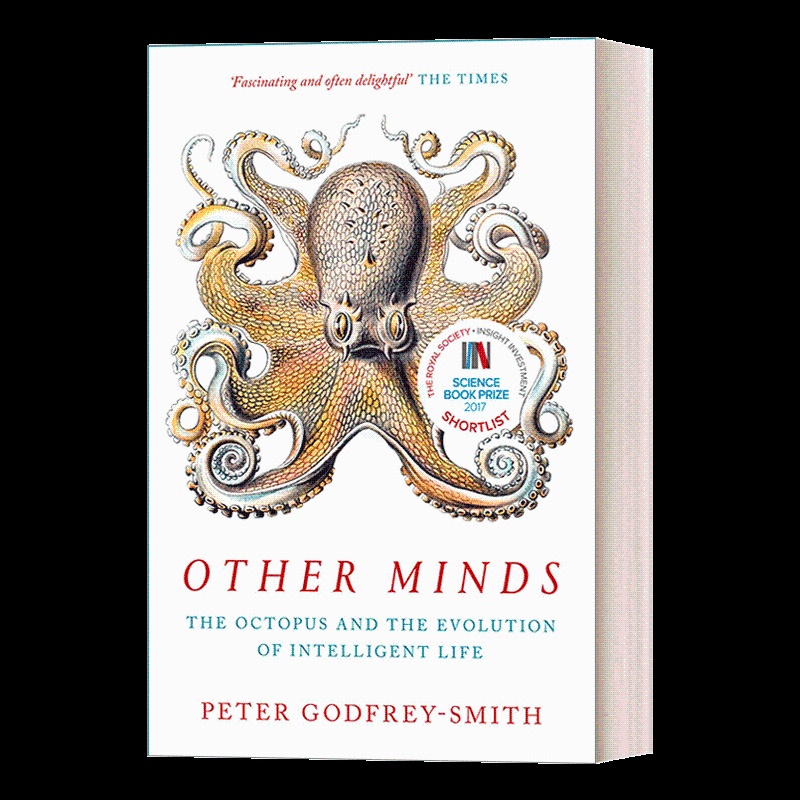 [正版]英文原版 Other Minds 其他思维 章鱼和智力生命的进化 彼得·戈弗雷-史密斯 英文版 进口英语原版书籍高清大图