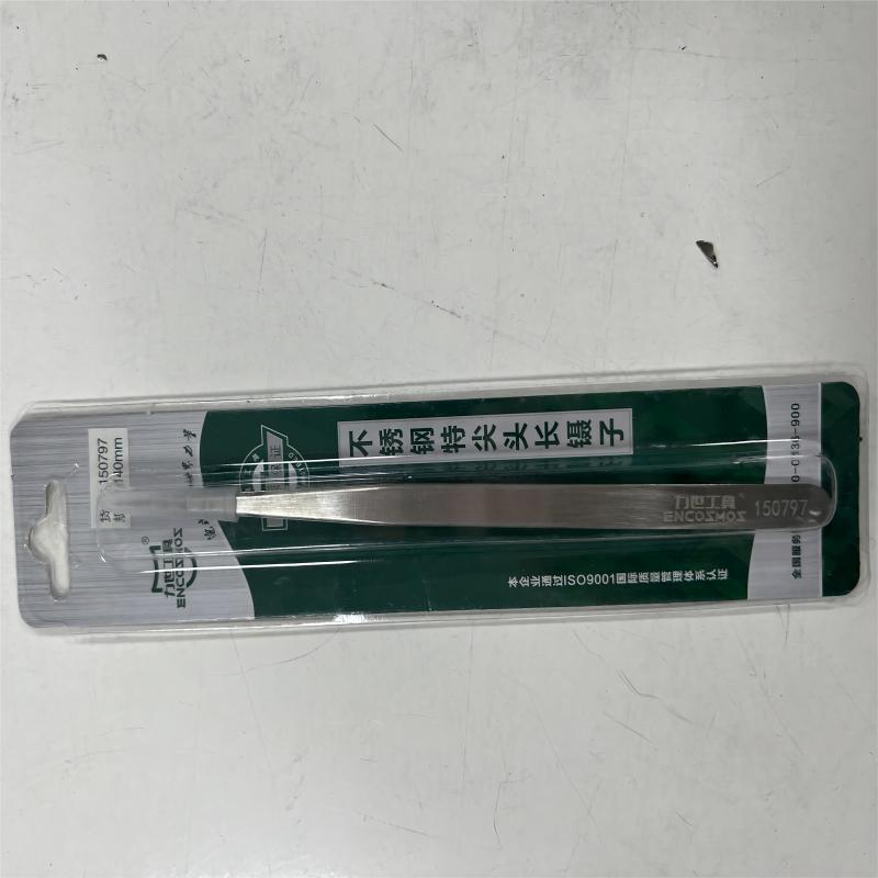 力世工具不锈钢特尖头镊子125mm1件高清大图