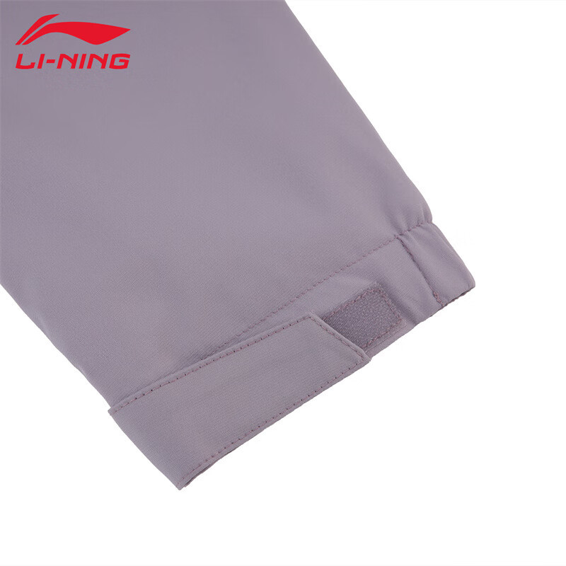 李宁(LI-NING) AFDV922-9 冲锋衣 罗锦紫(女) L高清大图