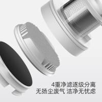 德尔玛(Deerma)DX1000 吸尘器家用立式手持吸尘器 有线轻量化强力大功率吸尘器二合一 宠物除螨宝石蓝