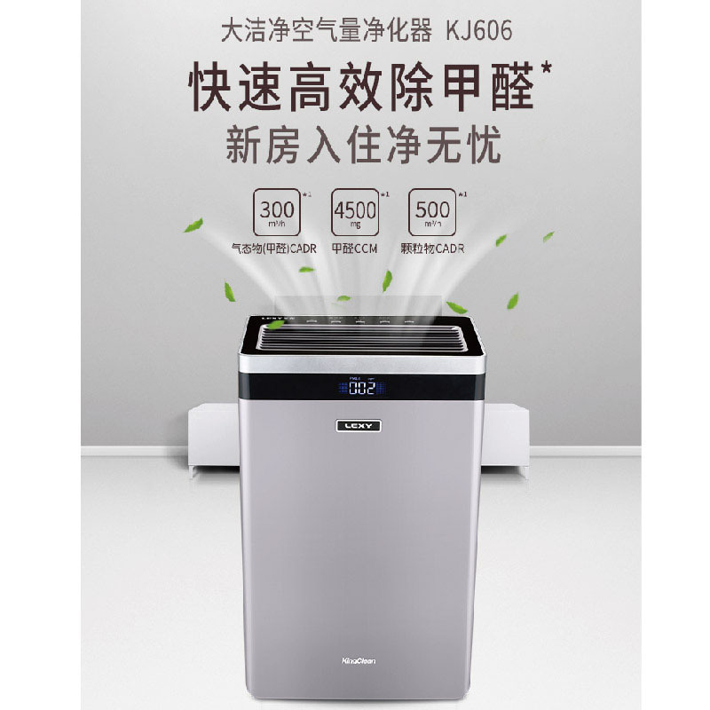 莱克(LEXY)甲醛净化器KJ606 快速除甲醛 净化效果可见 低噪音