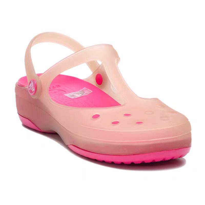 Crocs/卡骆驰女鞋2020新款厚底洞洞鞋轻便休闲沙滩鞋拖鞋防滑透气凉鞋11209
