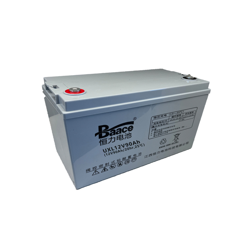 BAACE恒力铅酸蓄电池UXL12V90Ah(含配件卸货)块高清大图