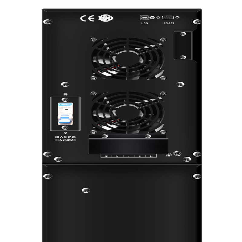 先鸿在线式UPS不间断电源10KVA/8000W标准机大功率电脑机房服务器稳压高清大图