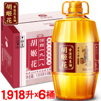 胡姬花花生油古法小榨1.918L*6桶压榨一级花生油烹饪炒菜食用油粮油植物油古法压榨花生油胡姬花油整箱装年货礼物礼品节日