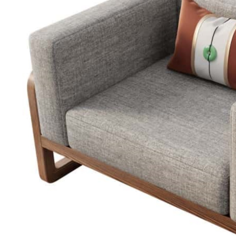 乐琪艺 实木沙发 单人 张高清大图