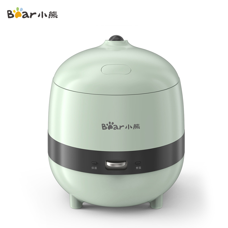 小熊(Bear)电饭煲 DFB-B12K2 绿色 1.2L小型家用多功能迷你不粘锅电饭煲电饭锅小巧1人2人苏宁自营
