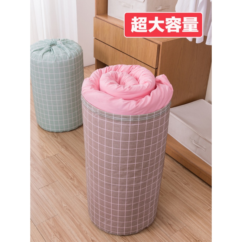 束口收纳袋巨无霸棉被衣服整理袋衣物装被子的袋子巨能装搬家打包收纳袋 三维工匠高清大图
