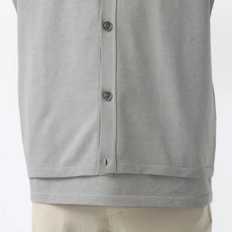 New Balance运动针织开衫男春夏季休闲百搭高尔夫训练涤纶易打理工装外套高清大图