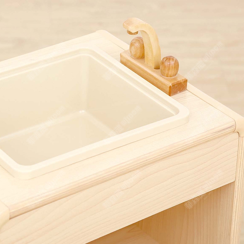 华森葳儿童家具 豪华厨房-灶台+洗涤台高清大图