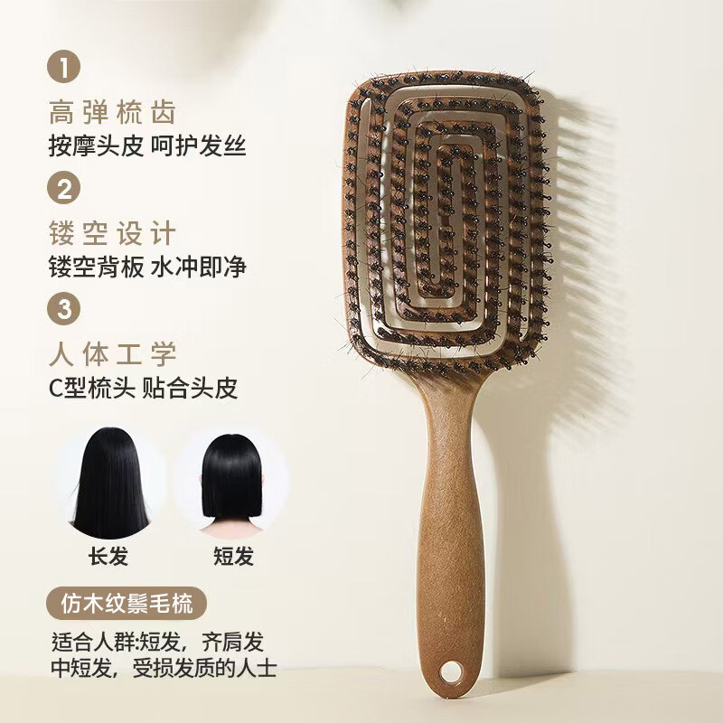JeoyCosy践程智能腰肚子腹部按摩器经姨妈肚子痛暖腹宫仪鬃毛梳组合套装 轻舒组合-悦容GH10高清大图