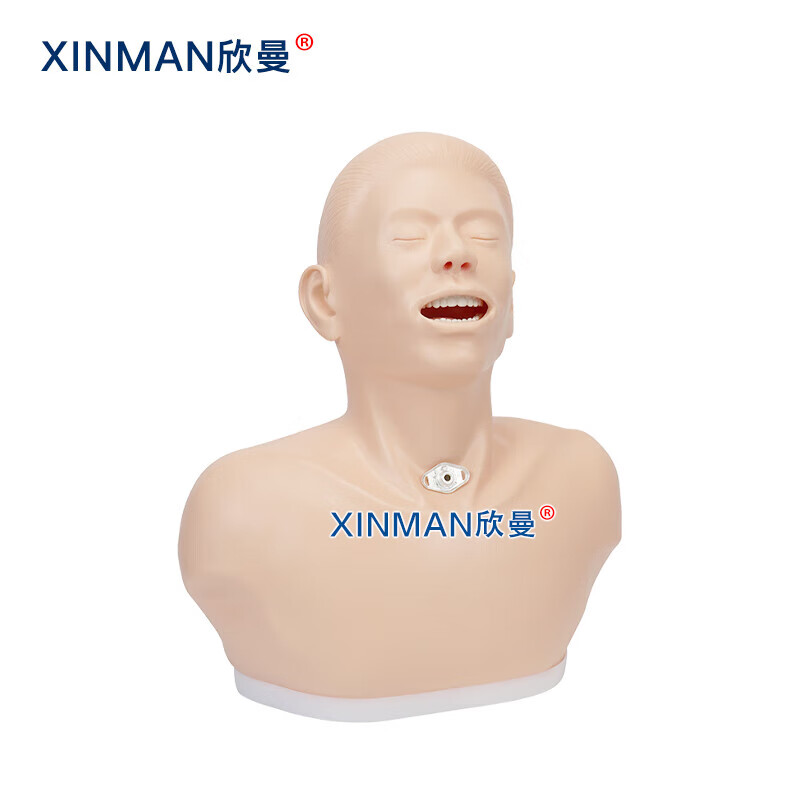欣曼科教 高级成人气管切开护理模型XM-H23高清大图