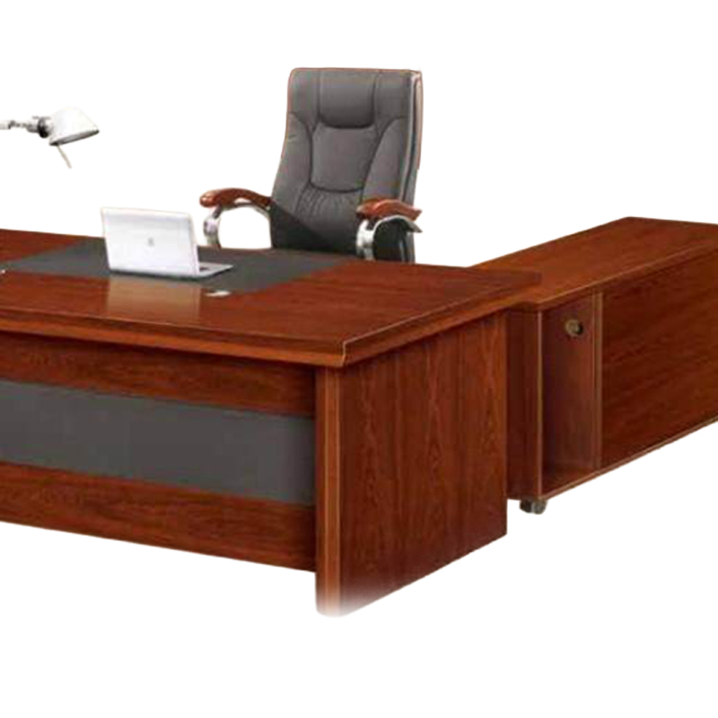 大央班台/办公桌-57181 1800W*900D*760H办公桌员工位单人办公桌组合简约现代办公室老板桌子职员电脑高清大图