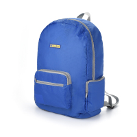 蓝旅(TRAVEL BLUE) 便携轻便皮肤包折叠包双肩户外徒步旅行背包 折叠包20L(蓝)