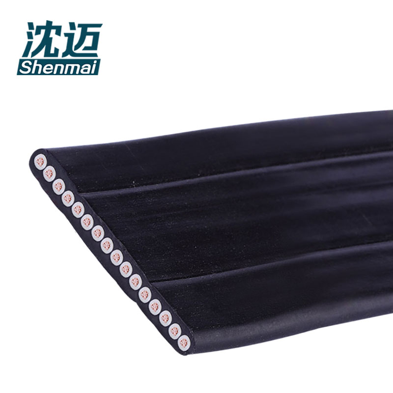沈迈 铜芯扁电缆 YFFB-16*1.5mm² /米高清大图