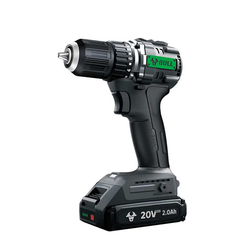 公牛(bull)GDZ10-60(2.0S)20V 10mm锂电无刷电钻