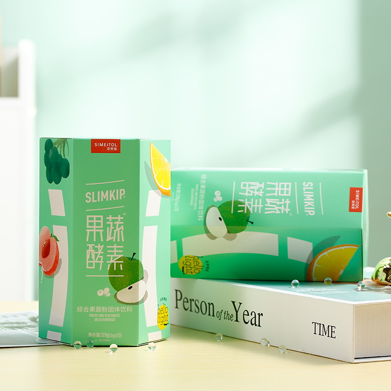 姿美堂综合果蔬酵素粉固体饮料120g(6g*20袋)高清大图