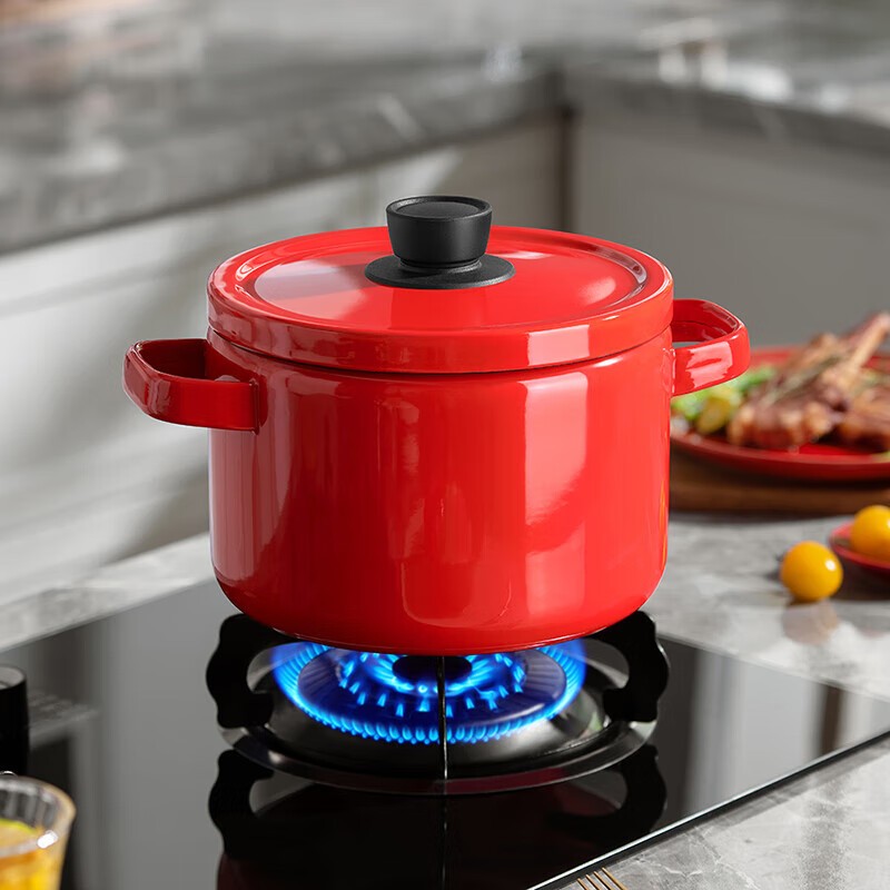 德世朗 珐琅 多用高汤锅DFS-T941A-RD