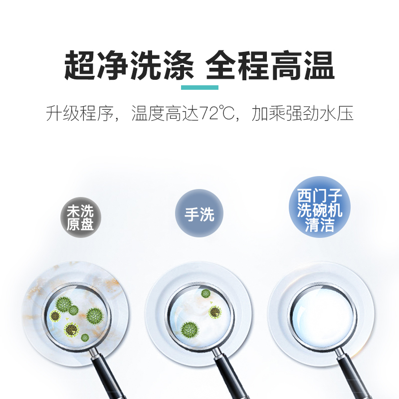 西门子(SIEMENS)12套嵌入式洗碗机SJ435S00JC 双重高温烘干 自动洗碗器