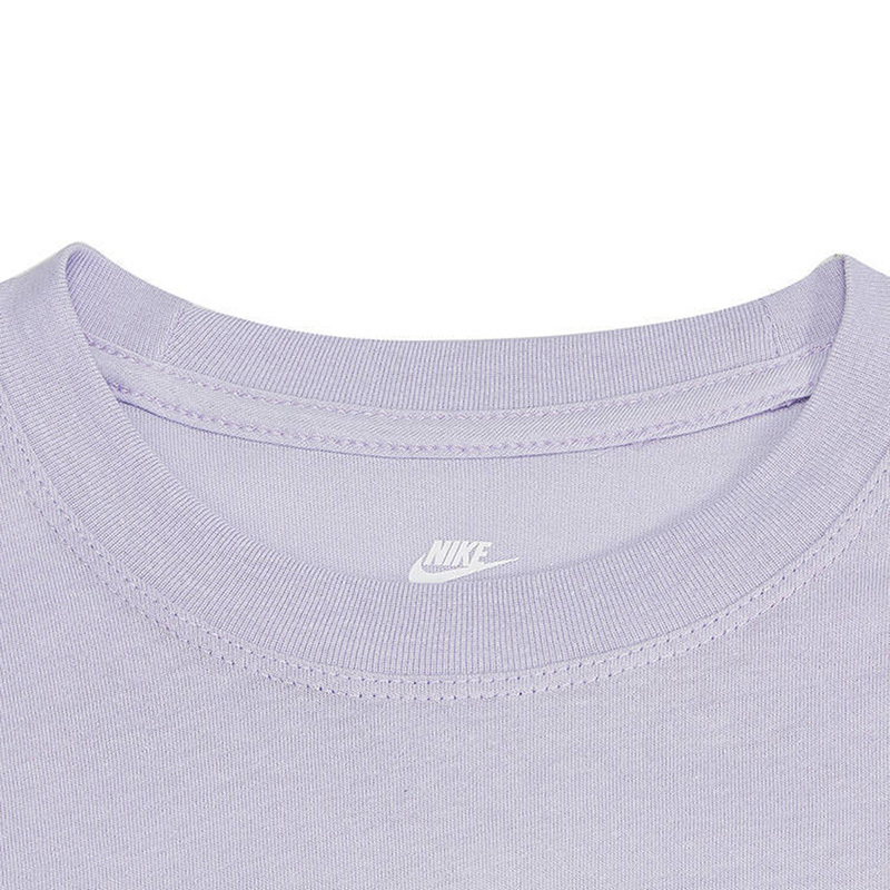 Nike耐克女款T恤夏新款百搭休闲短袖针织衫短款上衣潮FB8210-536
