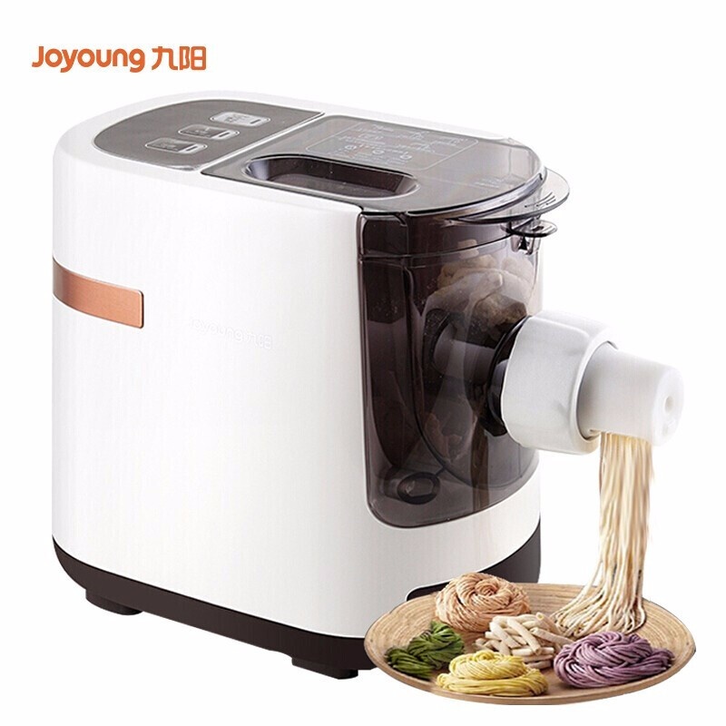 九阳面条机家用全自动智能压面机电动小型多功能饺子皮制面机白色参数