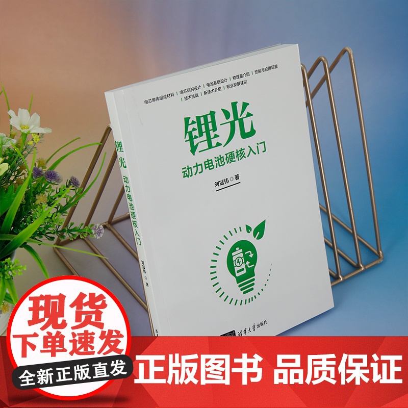 正版新书 锂光 刘冠伟 清华大学出版社 电动汽车 电池 管理高清大图