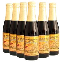 比利时进口 精酿啤酒 Lindemans 林德曼桃子啤酒250ml*6瓶