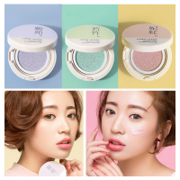 朵拉朵尚dora dosun气垫BB霜补水定妆遮瑕CC霜清透裸妆持久不脱妆轻薄隔离粉底液 #清透绿 适用各种肤质正常
