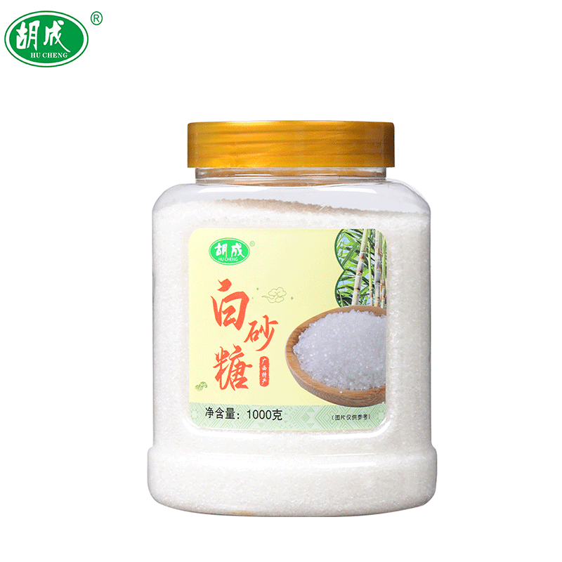 胡成 白砂糖 1000g/罐 1kg