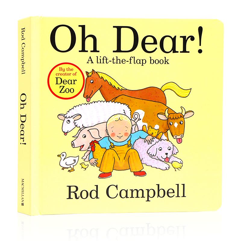 颜系图书 Oh Dear 亲爱的纸板翻翻书英文原版绘本dear Zoo动物园同作者rod Campbell 儿童 价格图片品牌报价 苏宁易购颜系文化制品专营店