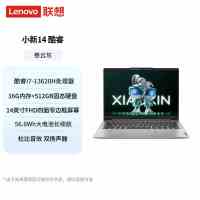联想(Lenovo)小新14 超薄本14英寸轻薄笔记本电脑(i7-13620H 16G 512G 核显 win11) 银色
