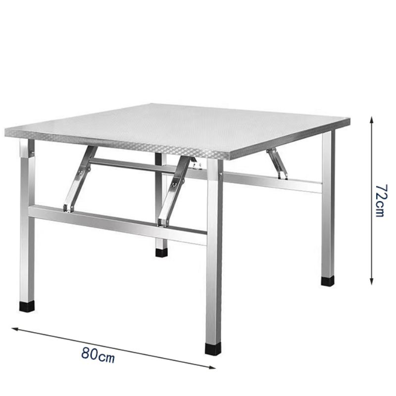 豫龙都折叠餐桌80cm张高清大图